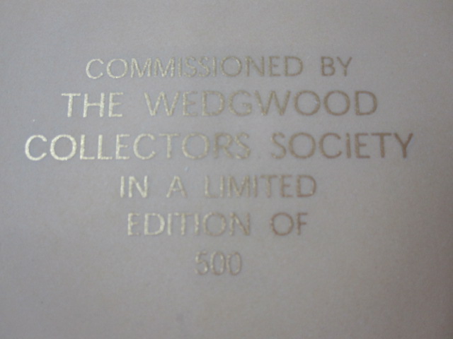 ウェッジウッド Wedgwood ジャスパー イエロー　コレクターズソサエティー限定品　１７ｃｍプレート　【ウェッジウッド廃盤品/個数限定】