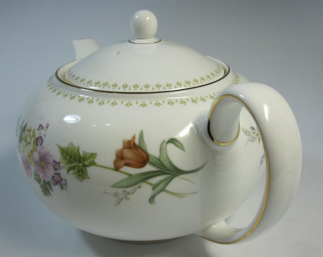 ウェッジウッド ミラベル ティーポット WEDGWOOD 陶器