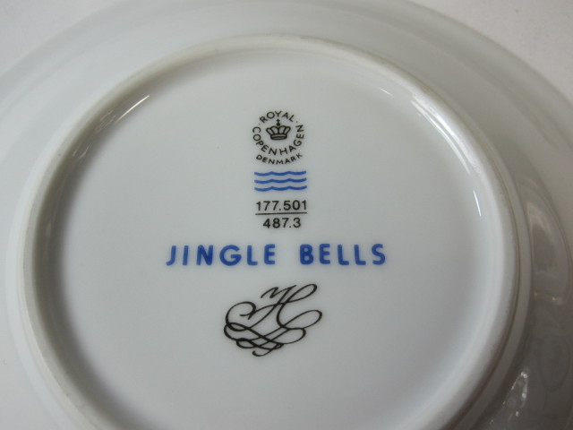 ロイヤルコペンハーゲン Royal Copenhagen ジングルベル ケーキセット 