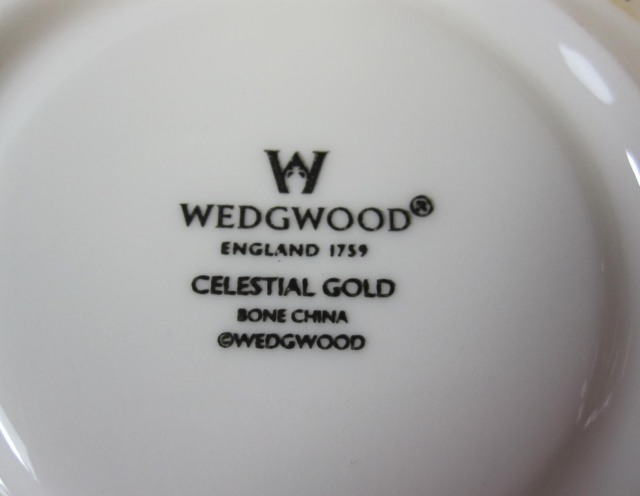 ウエッジウッドWedgwood セレスチャルゴールド カップ＆ソーサー リー
