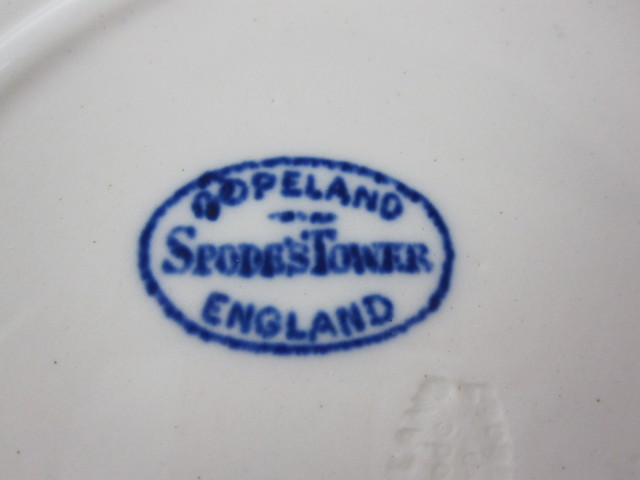 スポード Spode タワーブルー 20cmプレート 【スポード