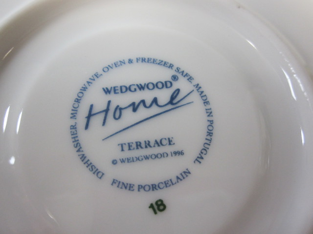 ウェッジウッドWedgwood テラス　デミタス　カップ＆ソーサー 【ウェッジウッド廃盤品/新品】