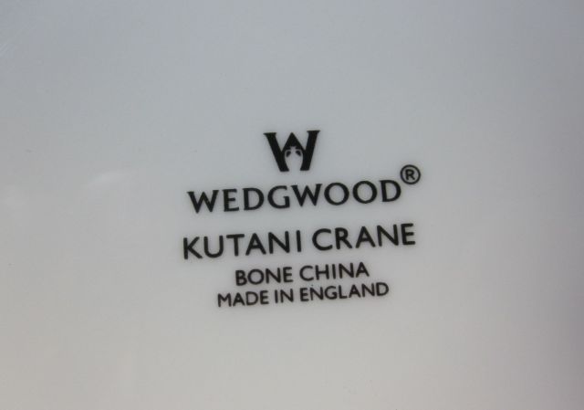 英国製 ウェッジウッド Wedgwood クタニクレーン プレート 27cm