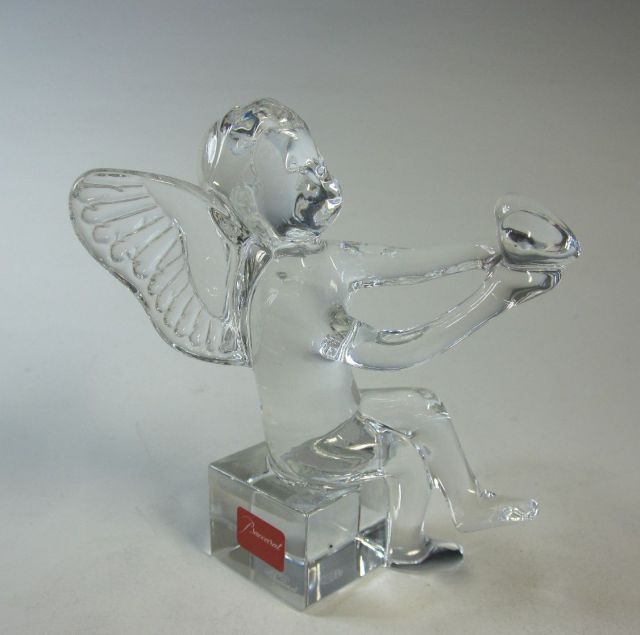 バカラ Baccarat エンジェル 天使 　ハートを持つエンジェル　【廃盤品/個数限定】※ボックス不良のため特別価格です