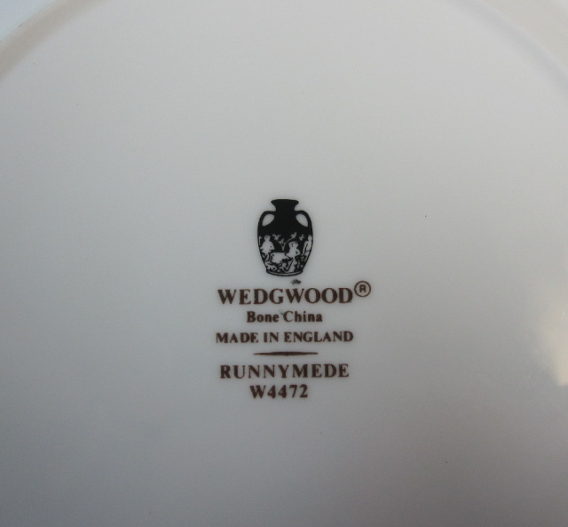 ウェッジウッド　Wedgwood  ラニミードダークブルー　プレート　１８ｃｍ【ウェッジウッド廃盤品/個数限定】