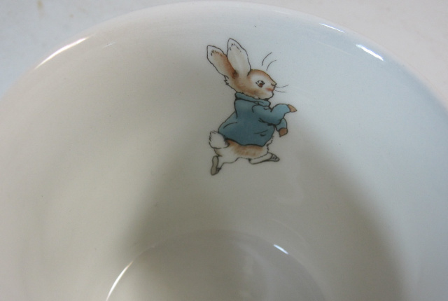 ウェッジウッド　Wedgwood   ピーターラビット オリジナル マグ片手　英国製　MADE IN ENGLAND【ウェッジウッド廃盤品/個数限定】