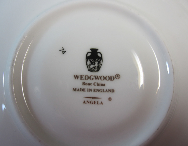 ウェッジウッド Wedgwood アンジェラ  ティーカップ＆ソーサー【ウェッジウッド廃盤品/個数限定】