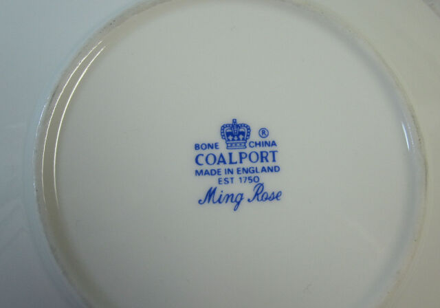 コールポート　COALPORT　ミングローズ　ティー　カップ＆ソーサー【廃盤品/個数限定】