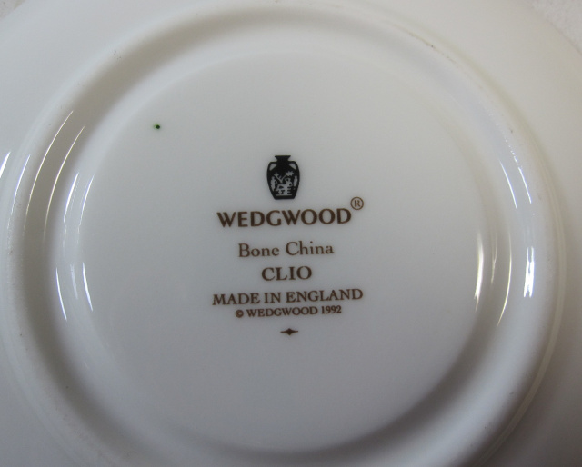 ウェッジウッド Wedgwood クリオ カップ＆ソーサー ボンド【ウェッジウッド廃盤品/個数限定】