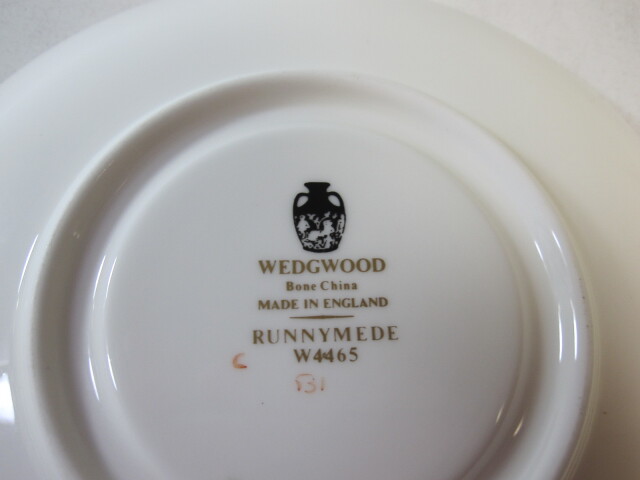 ウェッジウッドWedgwood ラニミードターコイス カップ＆ソーサー リー【ウェッジウッド廃盤品/個数限定】