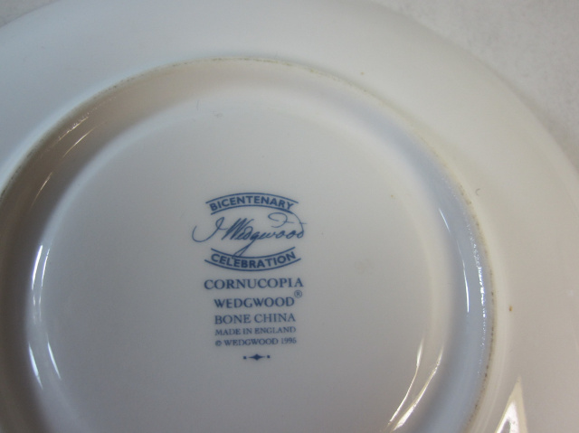 ウェッジウッド Wedgwood コーヌコピア カップ＆ソーサー リー