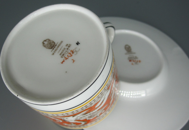 ウェッジウッドWedgwood フロレンティーンオレンジ カップ ウェッジウッドWedgwood フロレンティーンオレンジ カップ